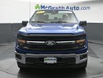 2025 Ford F-150 XLT — Blue Metallic exterior view 6, for sale at McGrath Ford in Hiawatha, IA