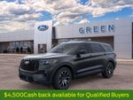 2026 Ford Explorer ST-Line — Black Metallic exterior view 2, for sale at Green Ford in Greensboro, NC