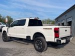 2023 Ford F-250SD Lariat — White Metallic exterior view 5, for sale at Tecforce Automotive in Bridgeport, NY