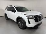 2026 Nissan Pathfinder SV - White Pearl exterior view 2