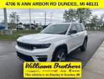 2023 Jeep Grand Cherokee Limited — Bright White Clearcoat primary exterior view, for sale at Williams Brothers Dodge Chrysler Jeep Ram of Dundee in Dundee, MI