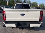 2023 Ford F-250SD Lariat — White Metallic exterior view 6, for sale at Tecforce Automotive in Bridgeport, NY