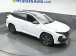 2024 Hyundai Tucson Hybrid N Line — White Pearl exterior view 3, for sale at McGrath Ford in Hiawatha, IA