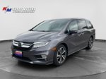 2020 Honda Odyssey Elite — Gray primary exterior view, for sale at Koppy motors in forest lake, MN