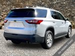 2018 Chevrolet Traverse LT — Silver Ice Metallic exterior view 2, for sale at A Better Way Wholesale Autos in Naugatuck, CT