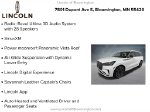 2026 Lincoln Aviator Black Label — White Metallic interior and detail view 9, for sale at Lincoln of Bloomington in Bloomington, MN