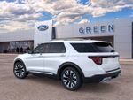 2026 Ford Explorer Platinum — White Metallic exterior view 6, for sale at Green Ford in Greensboro, NC