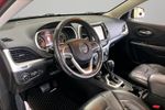 2015 Jeep Cherokee Trailhawk — Deep Cherry Red Crystal Pearlcoat interior and detail view 17, for sale at Lakeside Automotive Group in Spring Lake, MI