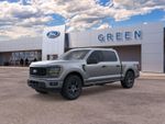2026 Ford F-150 STX — Gray Metallic exterior view 3, for sale at Green Ford in Greensboro, NC