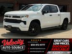 2022 Chevrolet Silverado 1500 RST — Summit White primary exterior view, for sale at Velocity Auto Source in RICHMOND, KY