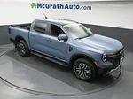2024 Ford Ranger Lariat — Azure Gray Metallic exterior view 3, for sale at McGrath Ford in Hiawatha, IA