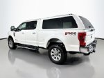 2017 Ford F-250SD Lariat — White Platinum Clearcoat Metallic exterior view 8, for sale at Legend  Auto Sales in Puyallup, WA