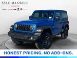 2026 Jeep Wrangler Sport - Hydro Blue Pearl Coat exterior view 1