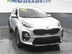 2021 Kia Sportage S — Sparkling Silver exterior view 5, for sale at McGrath Ford in Hiawatha, IA