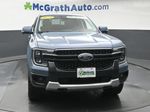 2024 Ford Ranger Lariat — Azure Gray Metallic exterior view 5, for sale at McGrath Ford in Hiawatha, IA