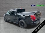2024 Ford F-150 Lariat — Black Metallic exterior view 4, for sale at Green Ford in Greensboro, NC