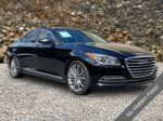 2017 Genesis G80 5.0 Ultimate — Black interior and detail view 10, for sale at A Better Way Wholesale Autos in Naugatuck, CT