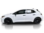 2021 Toyota Corolla Hatchback SE Nightshade Edition - Super White exterior view 5