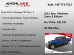 2023 Jeep Gladiator Sport - Hydro Blue Pearlcoat exterior view 12