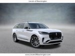 2027 Lincoln Aviator Premiere — Pristine White Metallic Tri-Coat Clearcoat exterior view 6, for sale at Lincoln of Bloomington in Bloomington, MN