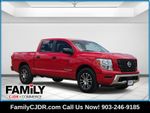 2022 Nissan Titan SV - Red Alert exterior view 1