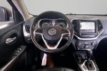 2015 Jeep Cherokee Trailhawk — Deep Cherry Red Crystal Pearlcoat exterior view 8, for sale at Lakeside Automotive Group in Spring Lake, MI