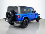 2023 Jeep Wrangler Sahara 4xe - Hydro Blue Pearl Coat exterior view 5