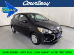 2024 Mitsubishi Mirage ES — Jet Black Metallic primary exterior view, for sale at Courtesy Nissan of Mesa in Mesa, AZ