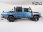 2025 INEOS Grenadier Quartermaster Trialmaster Edition — Shale Blue Metallic exterior view 6, for sale at RDS Ineos Grenadier in Devon, PA