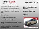 2026 Dodge Durango GT Plus - Gray Clearcoat exterior view 12