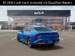 2026 Kia K4 GT-Line — Wave Blue exterior view 4, for sale at Lakeshore CDJR in Slidell, LA