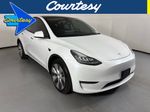 2021 Tesla Model Y Long Range - Pearl White Multi-Coat exterior view 1