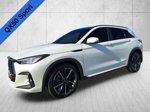 2025 INFINITI QX50 SPORT — White primary exterior view, for sale at WALKER ACURA | DrivewithRJ in Metairie, LA
