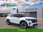 2026 Ford Explorer Platinum — White Metallic primary exterior view, for sale at Green Ford in Greensboro, NC