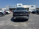2024 Ford F-150 XLT — Black Metallic exterior view 7, for sale at Sam Wampler's Freedom Ford Eufaula in Eufaula, OK