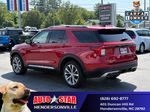 2025 FORD EXPLORER Platinum — Red Metallic exterior view 6, for sale at Autostar CDJR of Hendersonville in Hendersonville, NC