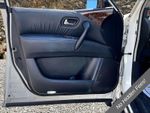 2017 Nissan Armada Platinum — Pearl White interior and detail view 19, for sale at A Better Way Wholesale Autos in Naugatuck, CT