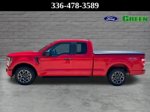 2023 Ford F-150 STX — Race Red exterior view 3, for sale at Green Ford in Greensboro, NC