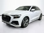 2021 Audi Q8 55 Prestige — Glacier White primary exterior view, for sale at Gerald Jones Honda in Augusta, GA