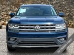 2018 Volkswagen Atlas 3.6L V6 SE — Tourmaline Blue Metallic exterior view 3, for sale at A Better Way Wholesale Autos in Naugatuck, CT