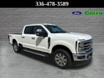 2024 Ford F-250SD Lariat — White Metallic exterior view 8, for sale at Green Ford in Greensboro, NC