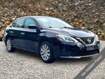 2017 Nissan Sentra S — Super Black exterior view 8, for sale at A Better Way Wholesale Autos in Naugatuck, CT