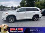 2014 Toyota HIGHLANDER XLE V6 — Blizzard Pearl exterior view 5, for sale at Autostar CDJR of Hendersonville in Hendersonville, NC