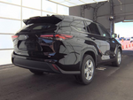 2025 Toyota Highlander LE - Midnight Black Metallic exterior view 2
