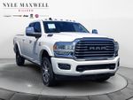 2023 Ram 2500 Longhorn — Pearl White exterior view 2, for sale at Nyle Maxwell CDJR Killeen in Killeen, TX