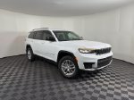 2026 Jeep Grand Cherokee L Laredo X — Bright White Clearcoat exterior view 7, for sale at Don Wood CDJR in Rockbridge, OH