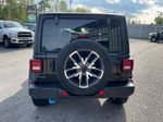 2024 Jeep Wrangler Sport S 4xe — Black Clearcoat exterior view 6, for sale at Tecforce Automotive in Bridgeport, NY