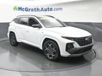 2024 Hyundai Tucson Hybrid N Line — White Pearl exterior view 2, for sale at McGrath Ford in Hiawatha, IA