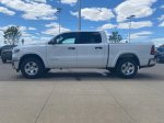 2026 Ram 1500 Big Horn/Lone Star — Bright White Clearcoat exterior view 5, for sale at Williams Brothers Dodge Chrysler Jeep Ram of Dundee in Dundee, MI