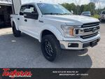 2018 Ford F-150 XLT — Oxford White primary exterior view, for sale at Tecforce Automotive in Bridgeport, NY